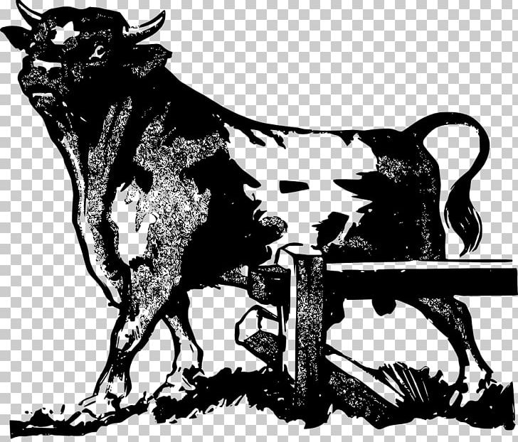 Dairy Cattle Ox Bull Goat PNG, Clipart, Animals, Black And White, Bull, Cattle, Cattle Like Mammal Free PNG Download