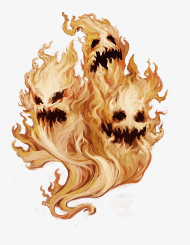 Hand-painted Flame Monster PNG, Clipart, Cartoon, Fire, Flame, Flame Clipart, Flame Clipart Free PNG Download