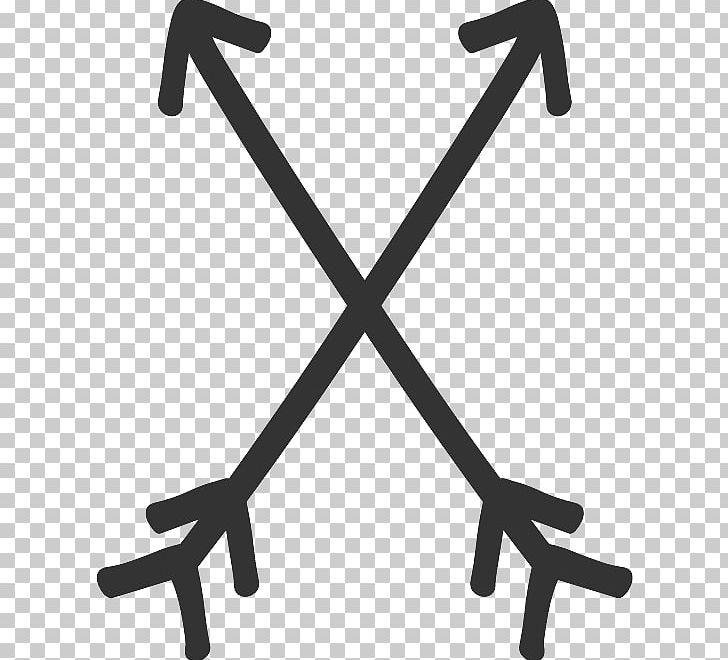 Cross Arrow Drawing. PNG, Clipart, Angle, Black, Black And White, Clothing, Cotton Free PNG Download