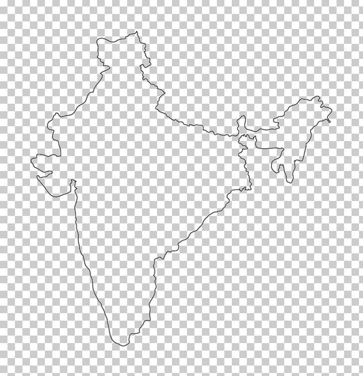 Map India Line Art H&M Animal PNG, Clipart, Angle, Animal, Area, Asia, Black And White Free PNG Download
