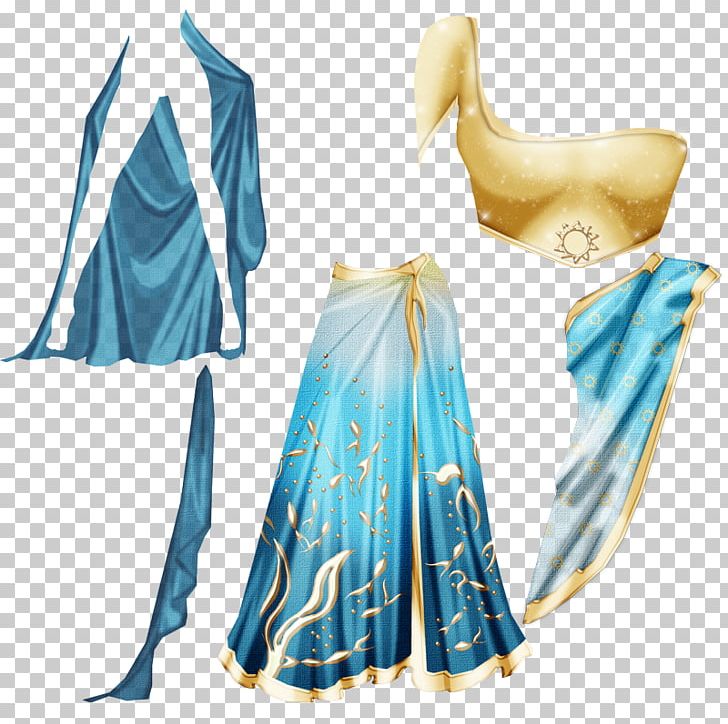 Sari Clothing Drawing Dollz Skirt PNG, Clipart, Aqua, Clothing, Costume, Costume Design, Croquis Free PNG Download