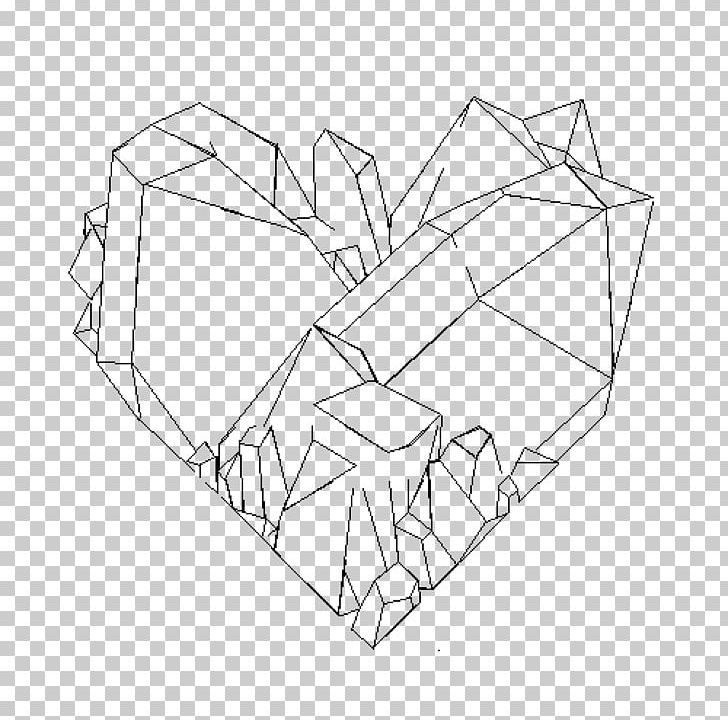 Crystal Drawing Line Art PNG, Clipart, Angle, Area, Art, Artwork, Black And White Free PNG Download