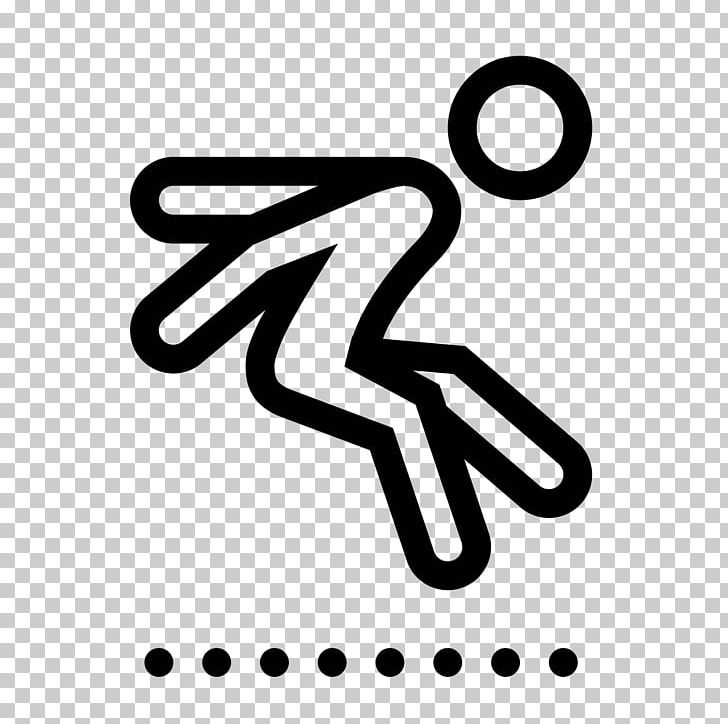 Long Jump Jumping Computer Icons High Jump PNG, Clipart, Area, Athletics, Base Jumping, Black And White, Brand Free PNG Download