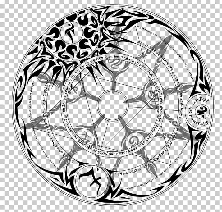 Magic Circle PNG, Clipart, Art, Bicycle Wheel, Black And White, Black Magic, Body Jewelry Free PNG Download