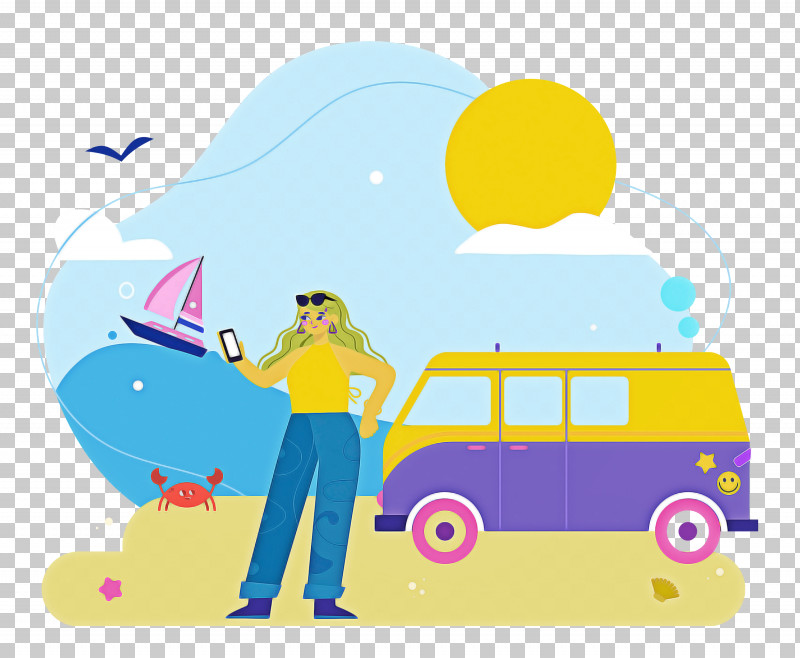 Seashore Day Vacation Travel PNG, Clipart, Cartoon, Geometry, Line, Mathematics, Meter Free PNG Download