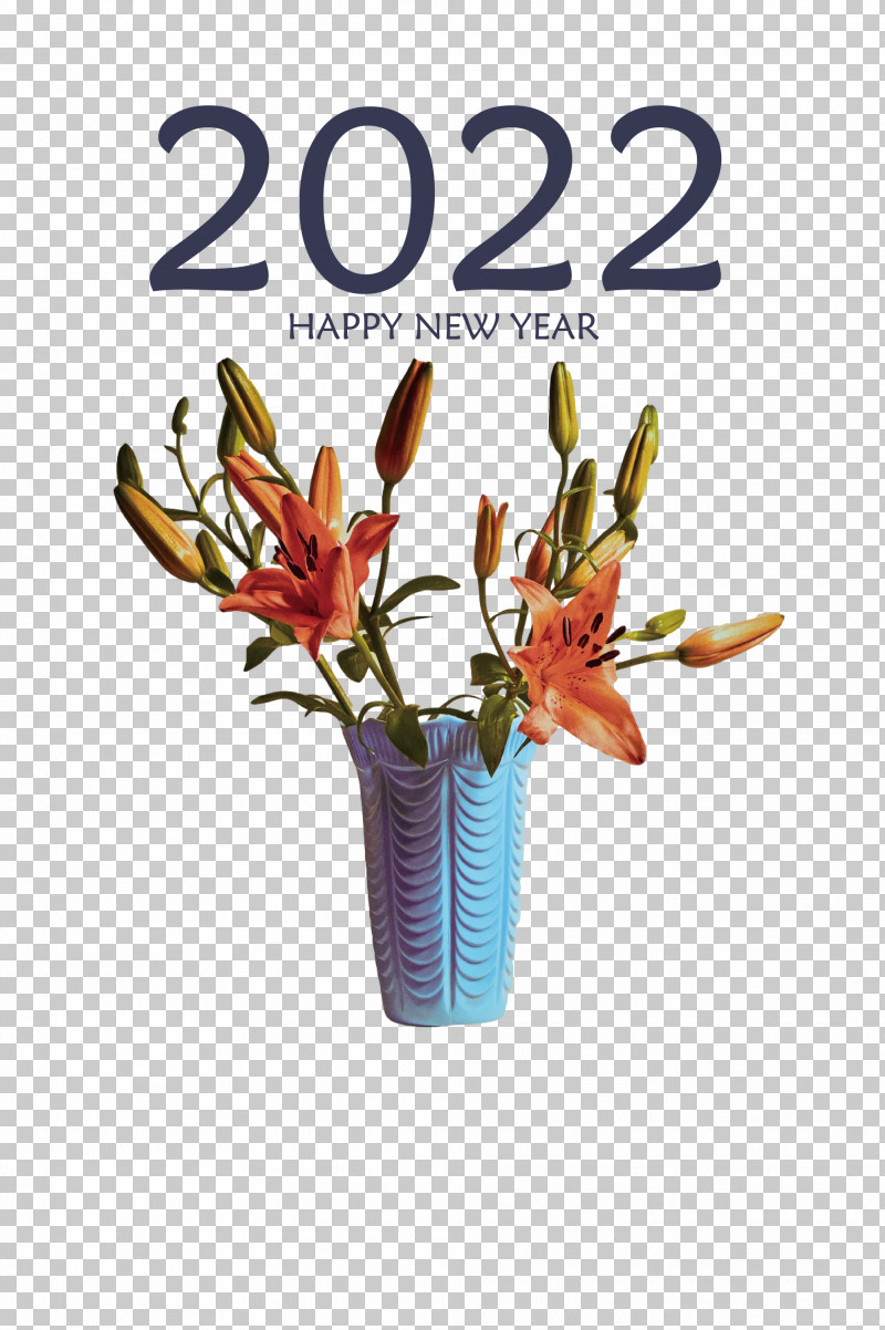 2022 Happy New Year 2022 New Year 2022 PNG, Clipart, Biology, Cut Flowers, Floral Design, Flower, Flowerpot Free PNG Download