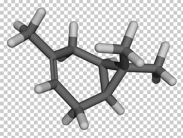 Carene Monoterpene Essential Oil Turpentine PNG, Clipart, 3 D, Angle, Ballandstick Model, Bicyclic Molecule, Black And White Free PNG Download