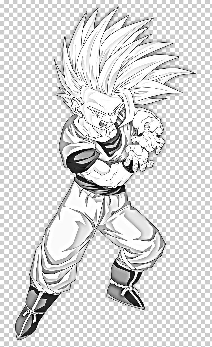 Gohan Goku Super Saiyan Drawing Dragon Ball Png Clipart