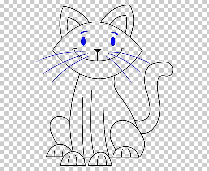 Cat How To Draw Kitten Drawing Coloring Book PNG, Clipart, Angle, Animals, Art, Artwork, Black Free PNG Download
