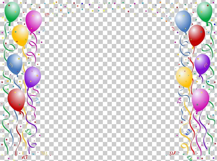 Balloon Birthday PNG, Clipart, Balloon, Birthday, Border, Circle, Clip Art Free PNG Download