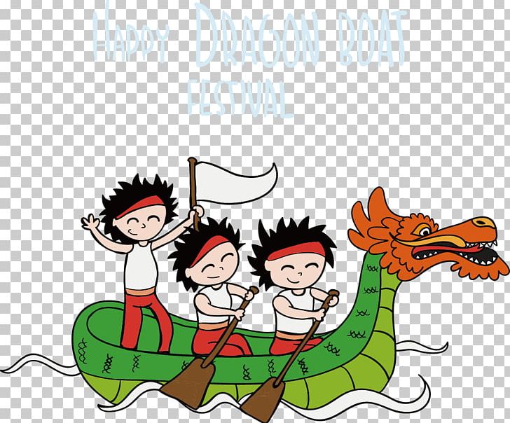 Dragon Boat Festival PNG, Clipart, Art, Cartoon, Dragon, Dragon Boat, Festival Vector Free PNG Download