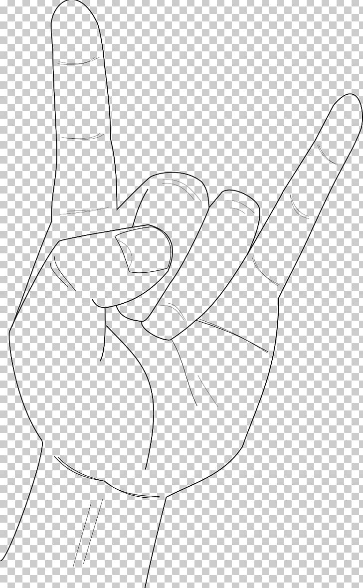 Thumb Gesture Line Art Sign Of The Horns Drawing PNG, Clipart, Angle, Area, Arm, Artwork, Black And White Free PNG Download