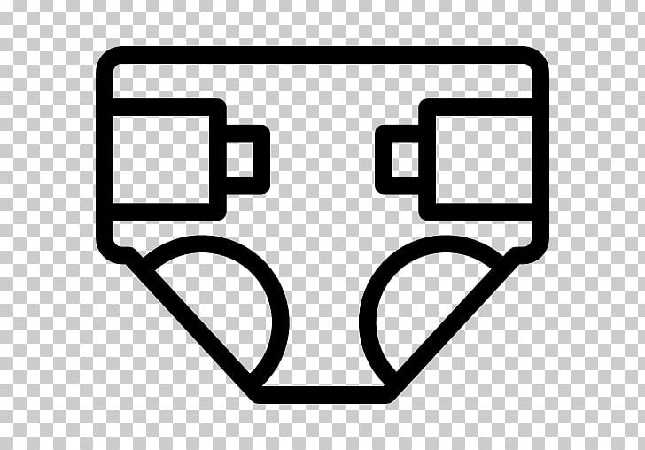 Diaper Computer Icons Infant PNG, Clipart, Angle, Area, Black, Black And White, Brand Free PNG Download