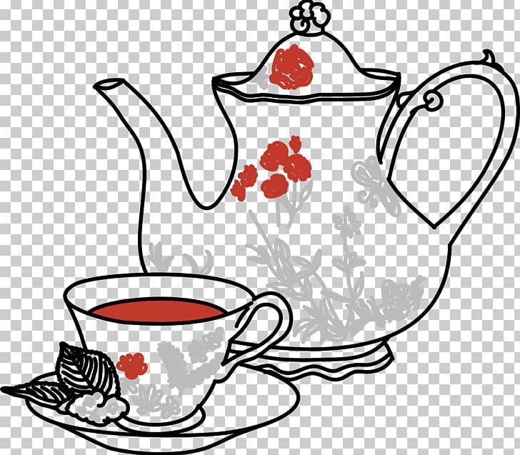 Teapot Coffee Masala Chai Toast PNG, Clipart, Artwork, Black And White, Black Tea, Coffee, Coffee Cup Free PNG Download