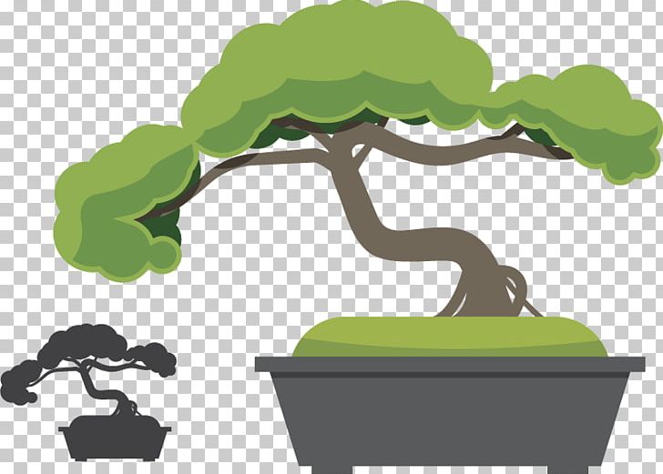 Euclidean PNG, Clipart, Bonsai, Bonsai Vector, Encapsulated Postscript, Grass, Japanese Culture Free PNG Download