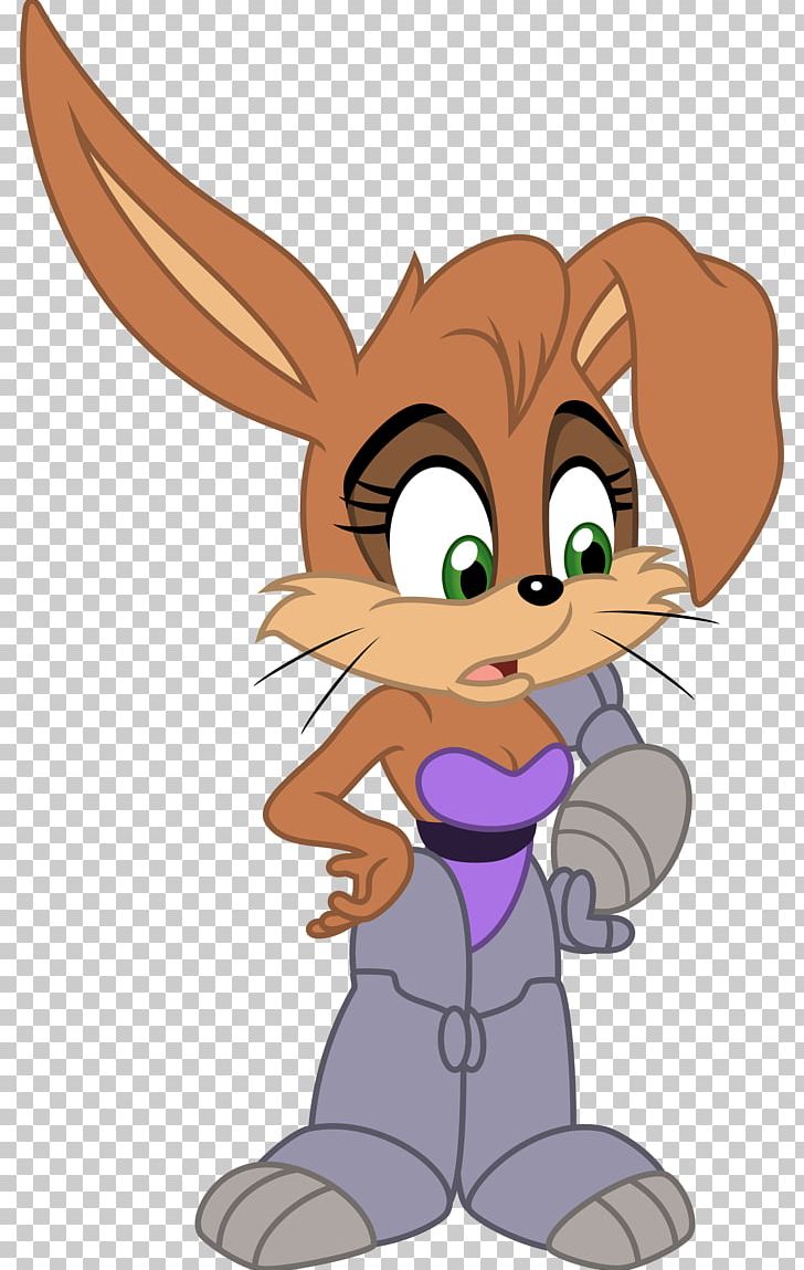 Rabbit Hare Bunnie Rabbot Princess Sally Acorn Antoine D'Coolette PNG, Clipart,  Free PNG Download