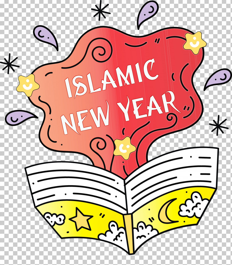 Logo Cartoon Text Heart Line PNG, Clipart, Arabic New Year, Area, Cartoon, Heart, Hijri New Year Free PNG Download