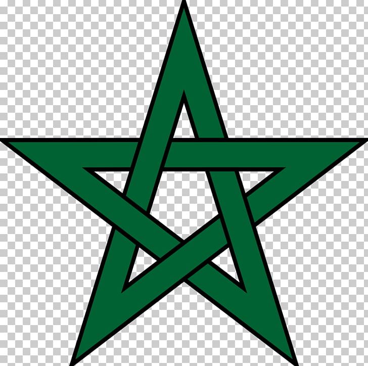Flag Of Morocco Moroccan Cuisine Five-pointed Star French Protectorate In Morocco PNG, Clipart, Angle, Area, Five Pointed Star, Fivepointed Star, Flag Free PNG Download