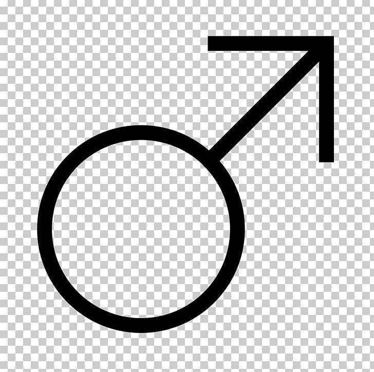 Gender Symbol Male Sign PNG, Clipart, Area, Black And White, Circle, Computer Icons, Female Free PNG Download
