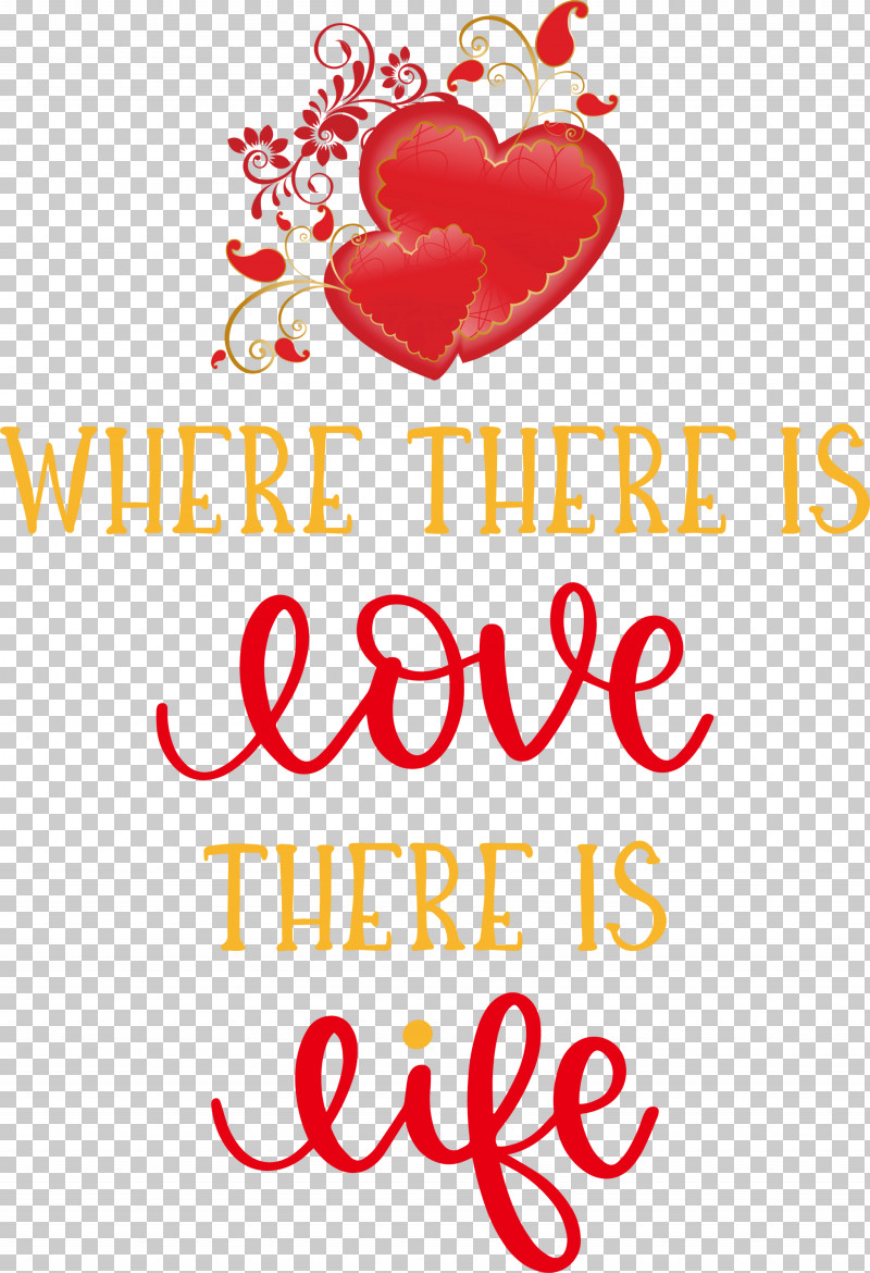 Where There Is Love Valentines Day Quote PNG, Clipart, Fruit, M095, Meter, Valentines Day Free PNG Download