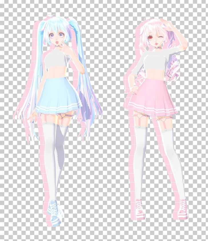 MikuMikuDance Vocaloid Hatsune Miku Drawing Sketch PNG, Clipart, Anime, Artwork, Barbie, Brown Hair, Clothing Free PNG Download