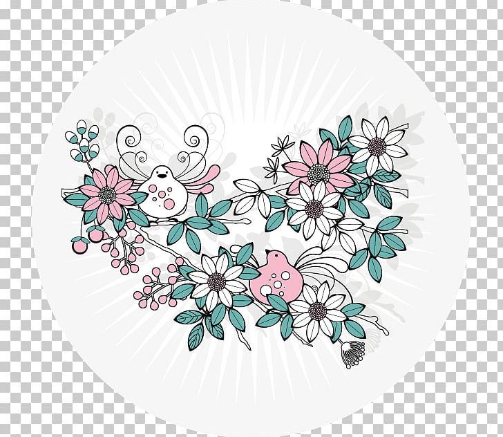 Floral Design Petal Teal Pattern PNG, Clipart, Art, Circle, Dishware, Flora, Floral Design Free PNG Download