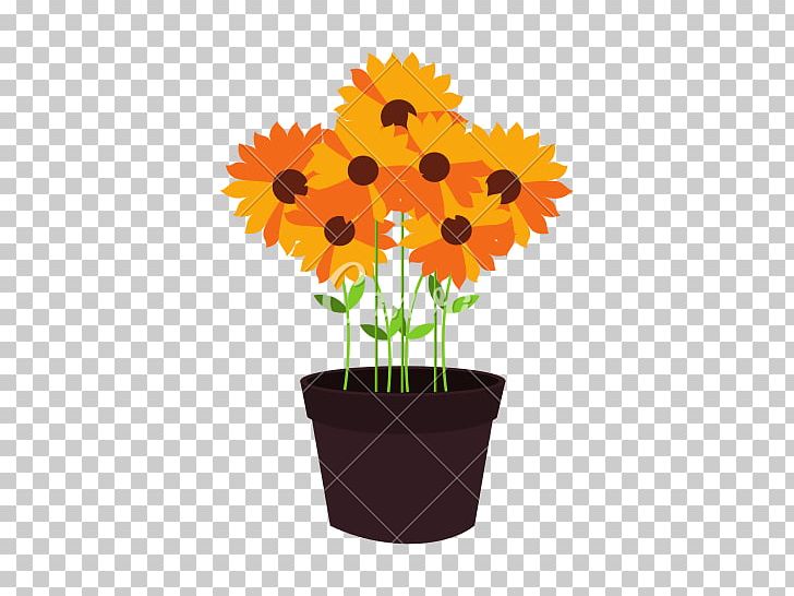 Flowerpot Common Sunflower Graphic Design PNG, Clipart, Art, Common Sunflower, Computer Icons, Cut Flowers, Daisy Family Free PNG Download