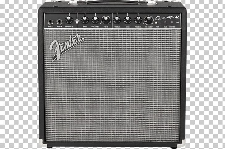 Guitar Amplifier Fender Champion 40 Electric Guitar Fender Musical Instruments Corporation PNG, Clipart, Acoustic Guitar, Bass Guitar, Champion, Fender Rumble 40, Guitar Free PNG Download