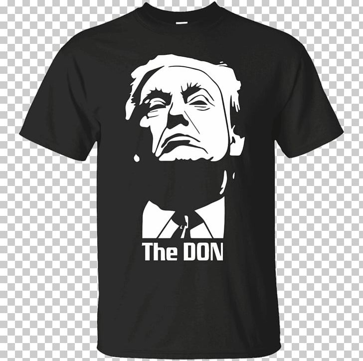 Donald Trump The Godfather Vito Corleone T-shirt United States PNG, Clipart, Active Shirt, Angle, Beard, Black, Black And White Free PNG Download