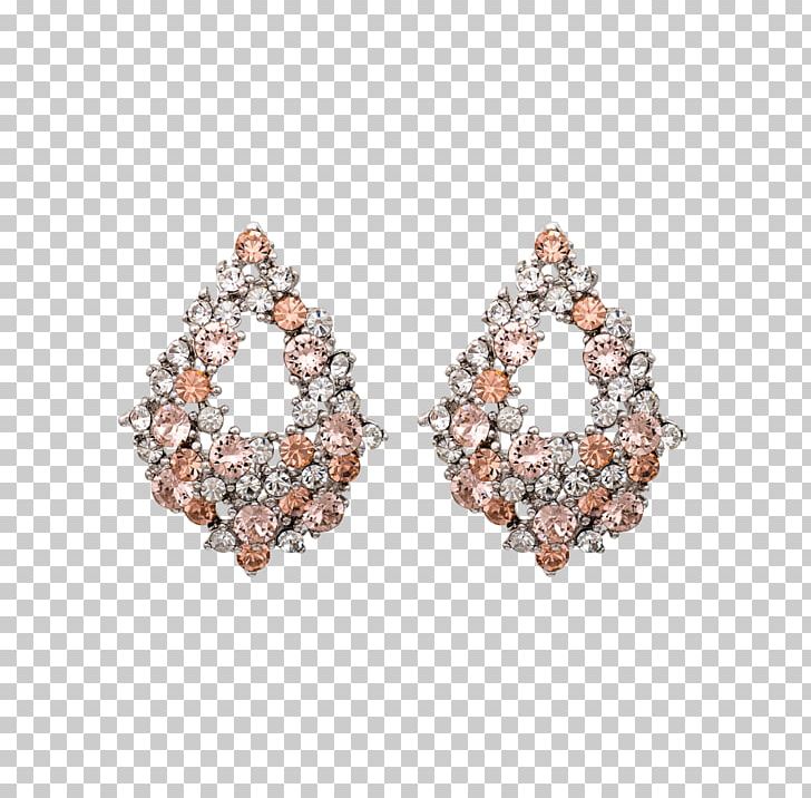 Earring Jewellery Silver Crystal Swarovski PNG, Clipart, Bijou, Body Jewelry, Bracelet, Clothing, Crystal Free PNG Download