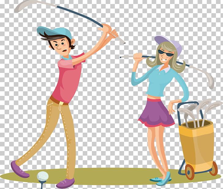 Golf Club Golf Equipment Golf Course PNG, Clipart, Art, Cartoon, Clothing, Fashion Accessory, Girl Free PNG Download