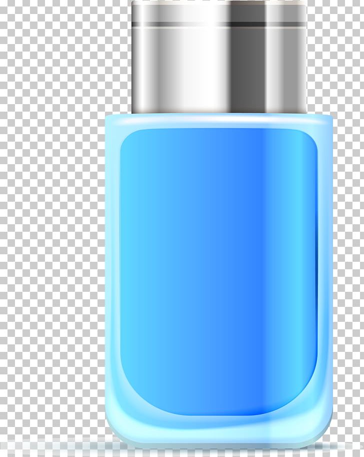 Euclidean Packaging And Labeling Bottle PNG, Clipart, Bag, Blue, Blue Abstract, Blue Background, Blue Flower Free PNG Download
