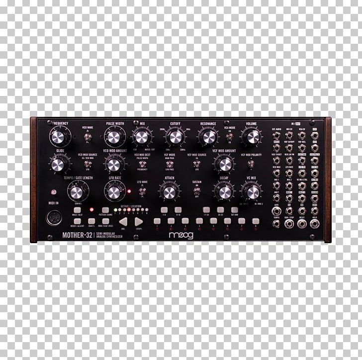 Moog Synthesizer Modular Synthesizer Sound Synthesizers Analog Synthesizer Moog Music PNG, Clipart, Analog Synthesizer, Analogue Electronics, Audio Equipment, Audio Receiver, Electronics Free PNG Download