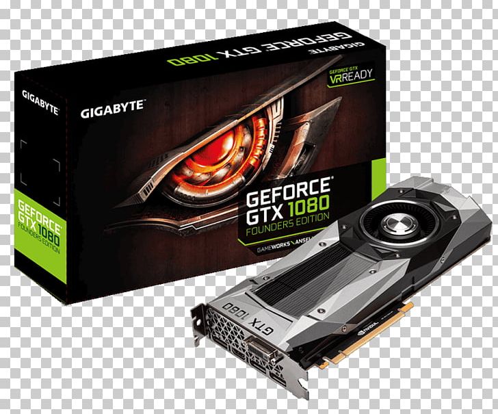 Graphics Cards & Video Adapters 英伟达精视GTX 1080 Gigabyte Technology GeForce PNG, Clipart, Computer Component, Electronic Device, Electronics, Electronics Accessory, Geforce Free PNG Download