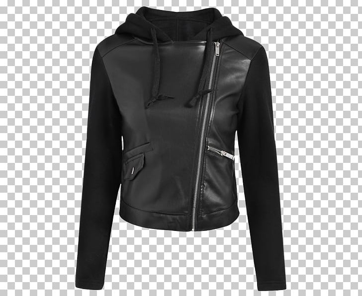 Leather Jacket Perfecto Motorcycle Jacket Fashion PNG, Clipart, Black, Clothing, Fashion, Fur, Hood Free PNG Download