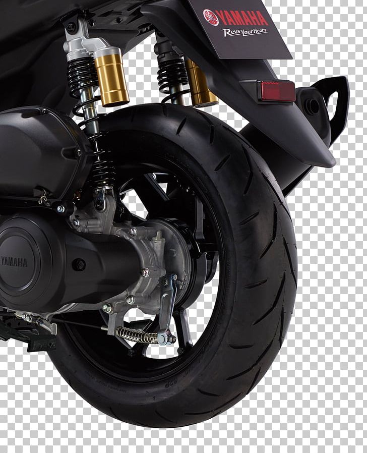 Yamaha Corporation Yamaha Aerox Motorcycle Scooter Color PNG, Clipart, Automotive Exhaust, Automotive Exterior, Automotive Tire, Automotive Wheel System, Auto Part Free PNG Download