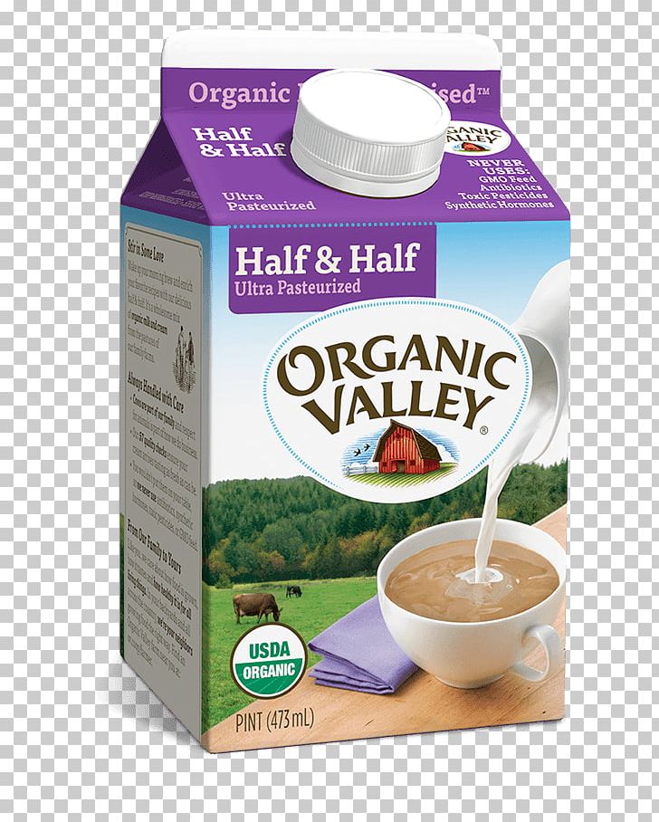 Cream Organic Food Milk Hood Half And Half Organic Valley PNG, Clipart, Cream, Dairy Products, Flavor, Food, Freshdirect Free PNG Download