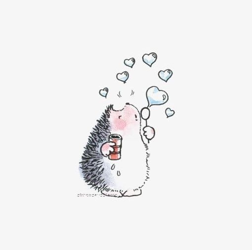 Cute Hedgehog PNG, Clipart, Animal, Blowing, Blowing Bubbles, Book, Bubbles Free PNG Download