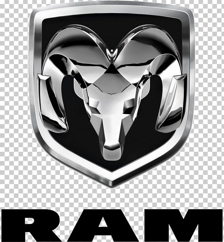 Ram Trucks Ram Pickup Dodge Car Chrysler PNG, Clipart, 2019 Ram 1500, Automotive Design, Black And White, Brand, Car Free PNG Download