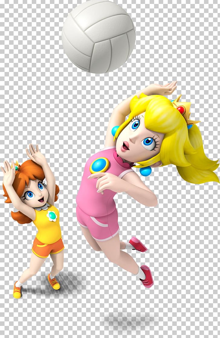 Mario Sports Mix Princess Peach Princess Daisy Mario & Sonic At The Olympic Games PNG, Clipart, Ball, Bowser, Cartoon, Fictional Character, Game Free PNG Download