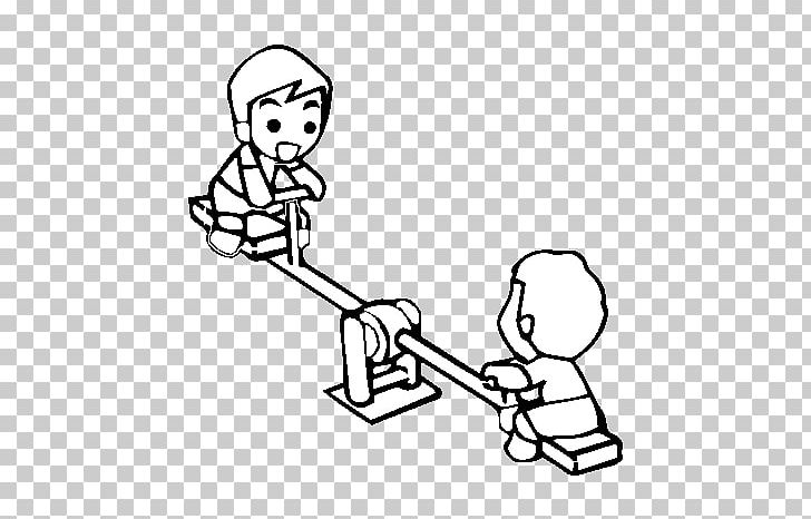 Colouring Pages Coloring Book Seesaw Playground Game PNG, Clipart, Angle, Arm, Art, Artwork, Black Free PNG Download