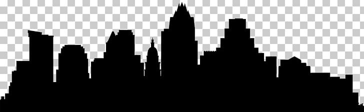Austin Skyline Silhouette PNG, Clipart, Animals, Austin, Black And White, City, Cityscape Free PNG Download