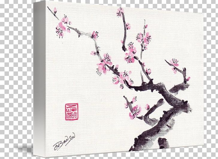 Cherry Blossom Gallery Wrap Canvas Petal PNG, Clipart, Art, Blossom, Branch, Canvas, Cherry Free PNG Download