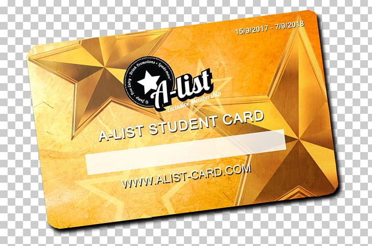 Brand Font PNG, Clipart, Brand, Student Card, Yellow Free PNG Download