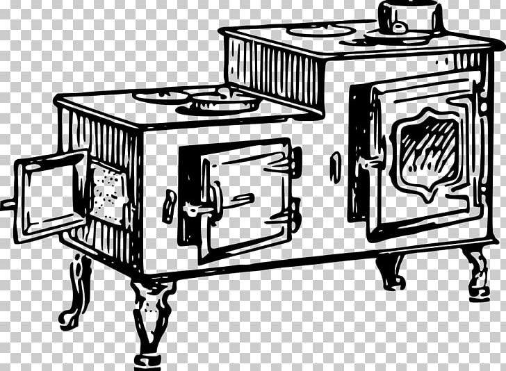 Table Stove Cooking Ranges PNG, Clipart, Angle, Black And White, Cooking Ranges, Fashion, Furniture Free PNG Download