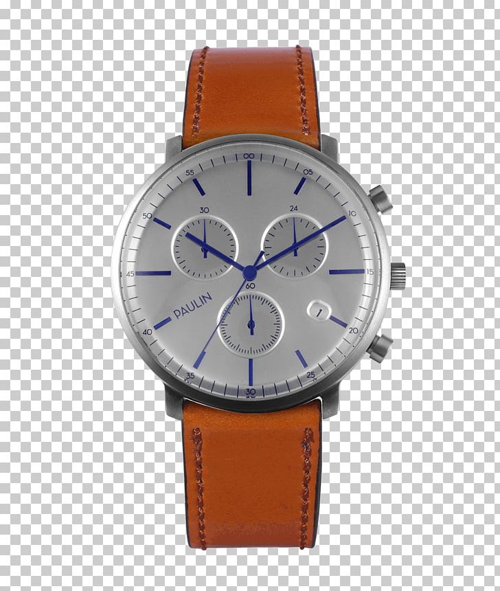 Watch Chronograph Porin Shell Cordovan Clock PNG, Clipart, Accessories, Black Leather Strap, Bracelet, Brand, Chronograph Free PNG Download