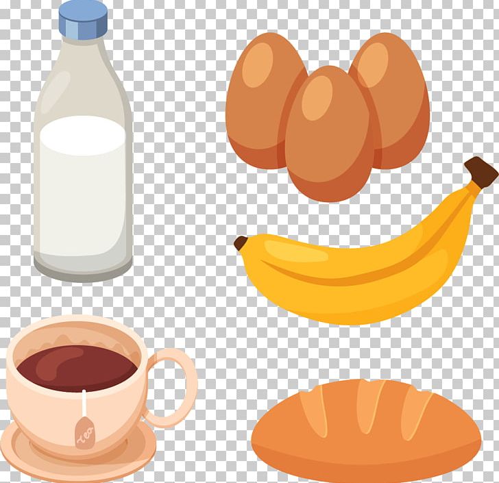 Milkshake Coffee Breakfast Euclidean PNG, Clipart, Banana, Bread, Breakfast Vector, Cdr, Coffee Cup Free PNG Download