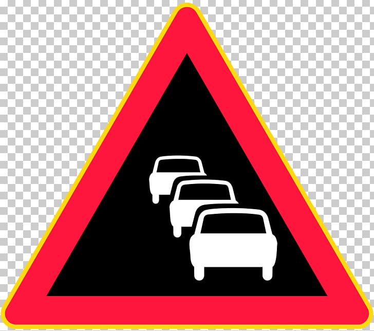 Traffic Sign Finland Road Traffic Congestion Warning Sign PNG, Clipart, Ajoneuvo, Angle, Area, Brand, Bridge Free PNG Download