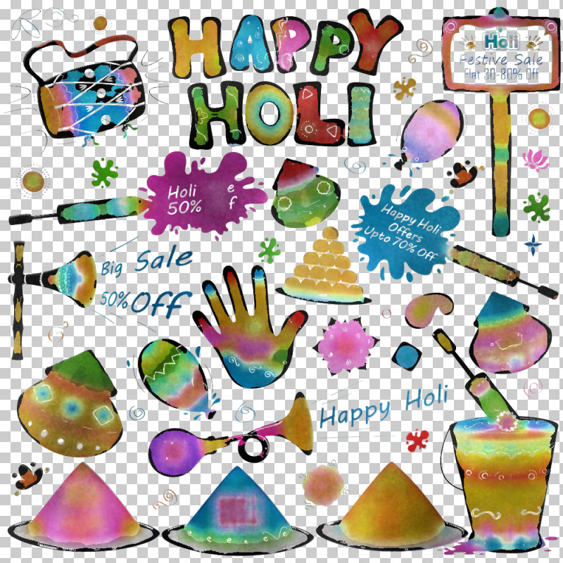 Holi Happy Holi Colorful PNG, Clipart, Colorful, Food Group, Happy Holi, Holi Free PNG Download