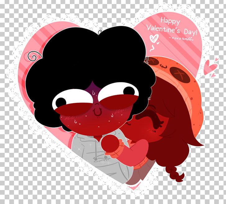 Animated Cartoon Valentine's Day Illustration PNG, Clipart,  Free PNG Download